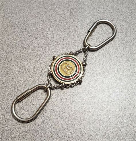 gucci key chain ebay|gucci keychain vintage.